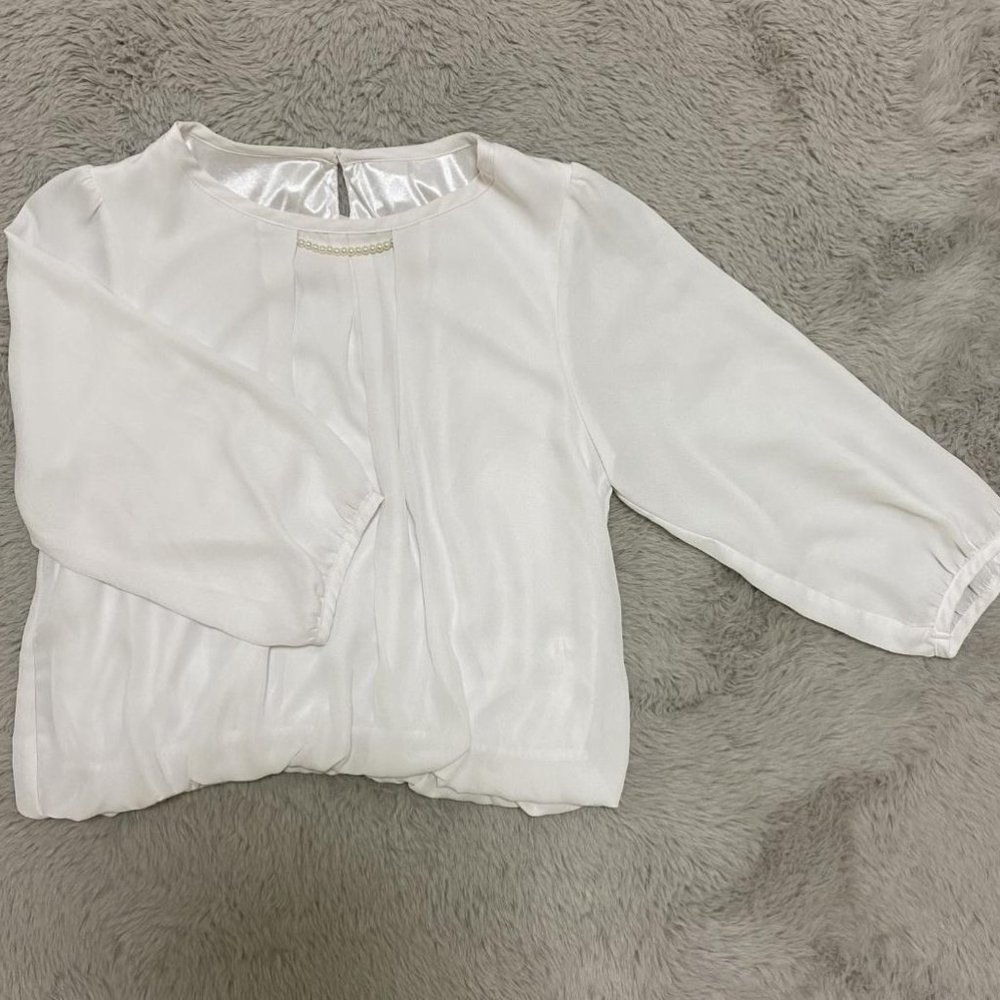 White long sleeves